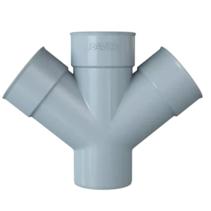 Yee Doble PVC SAL 2″ Pavco