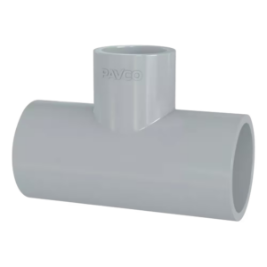 Tee con Reducción PVC SP sin Rosca 3/4″ a 1/2″ Pavco