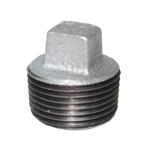 Tapón Macho Fierro Galvanizado 4″ Magnum