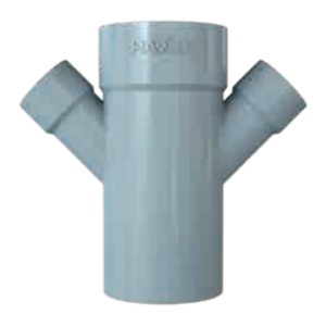 Yee Doble PVC con Reducción SAL 3″ a 2″ Pavco